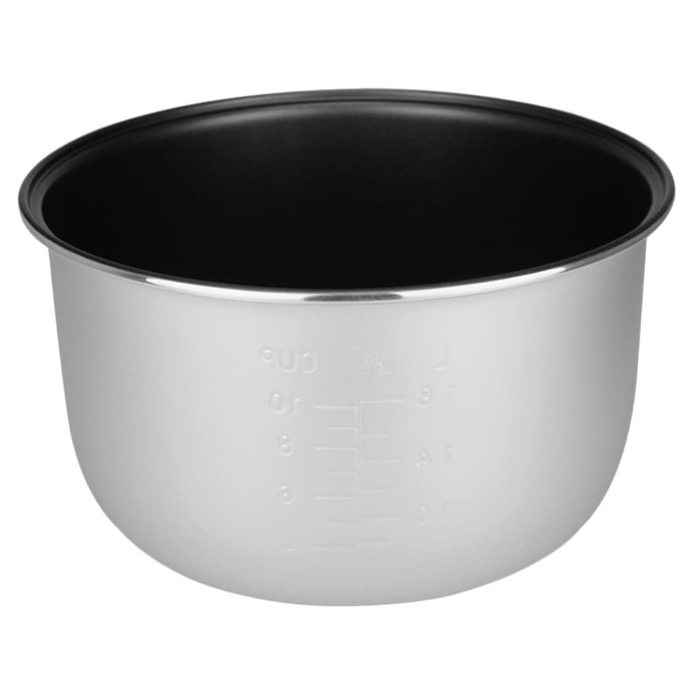 IPetboom 1-Piece Non-Stick Rice Cooker Inner Pot Replacement - Compatible with Pressure Cookers & Rice Cookers - Durable Baking Cake Pot for Home Kitchen Use - Perfect for Cooking Rice, Steaming, and Baking Cakes