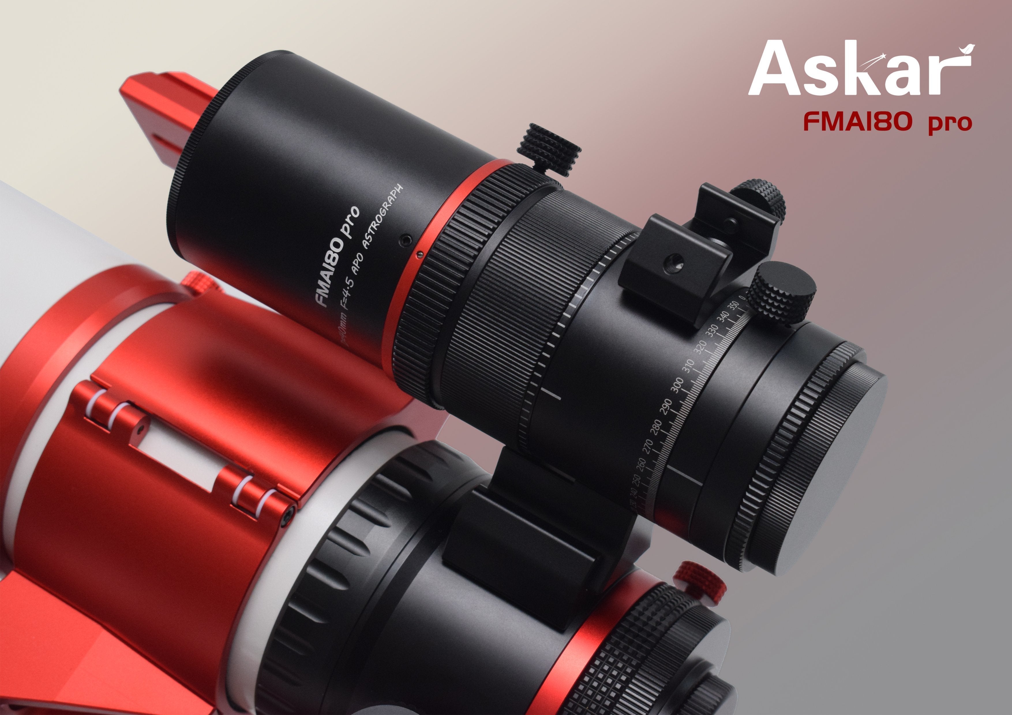 Askar FMA 180 Pro 40mm f/4.5 Sextuplet APO Astrograph Lens - Premium Astrophotography Telescope for Deep Space Imaging, Star Clusters & Nebulae Photography