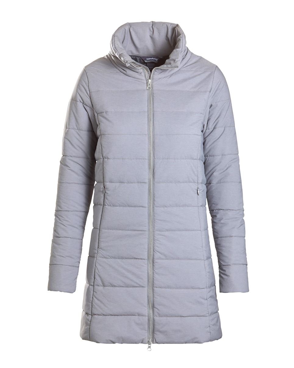 Landway Women's Long Puffer Coat - Winter Warm Down Jacket with Hood, Waterproof Windproof Outdoor Parka for Cold Weather - Perfect for Snowboarding, Skiing & Daily Winter Wear