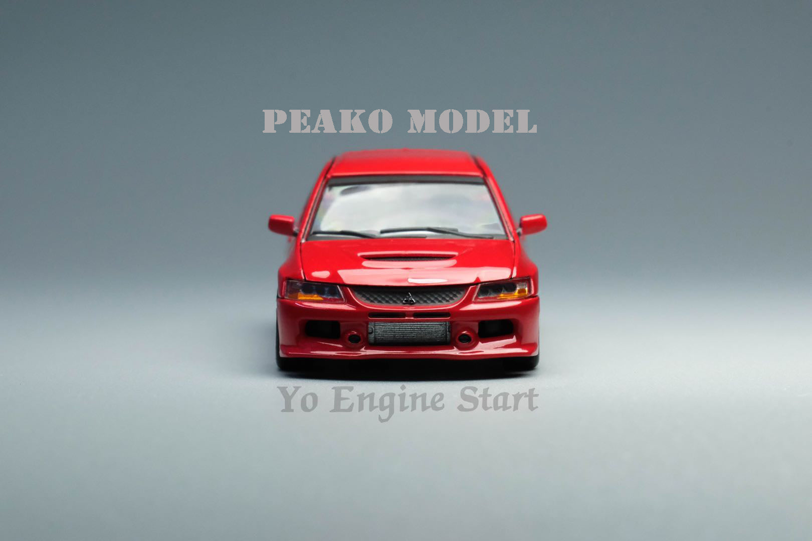 Mitsubishi Lancer EVO IX Red Sports Car - High Performance Turbocharged Sedan for Racing & Street Driving