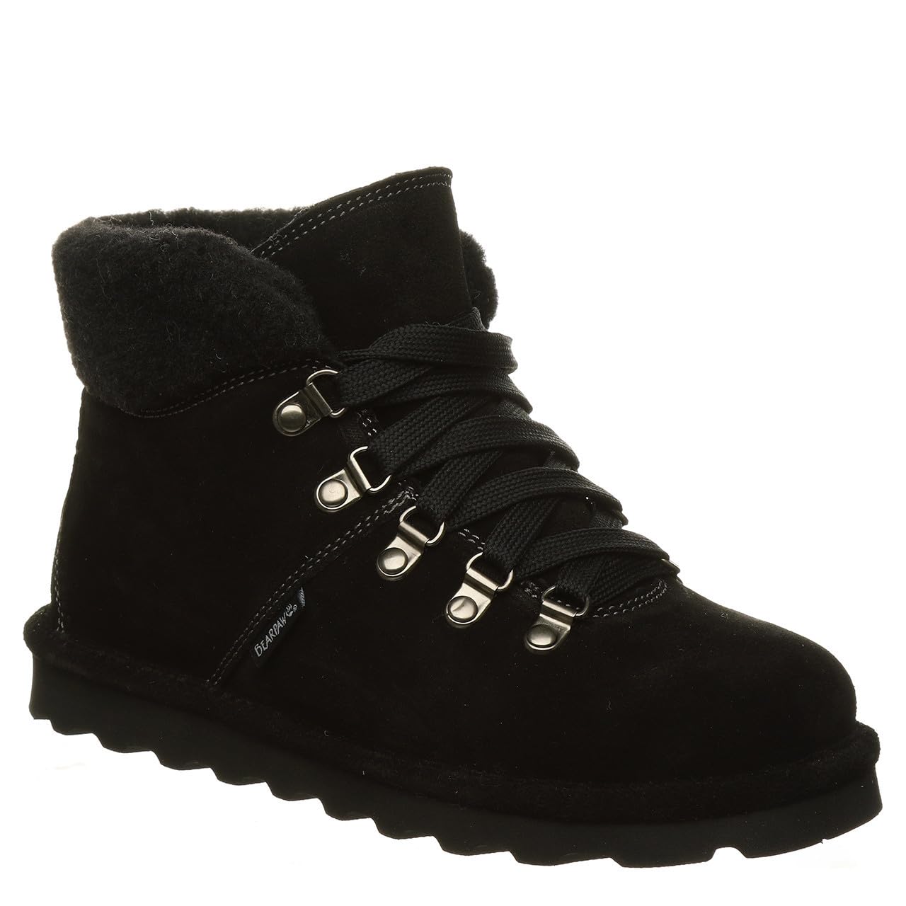 BEARPAW Women's Marta Slip-On Ankle Boots - Comfortable Winter Booties in Multiple Colors | Warm & Cozy for Casual Outings, Work, and Outdoor Activities