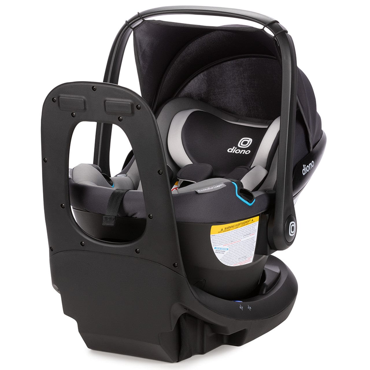 DIONO LiteClik 30 RXT SafePlus Infant Car Seat with Base - Lightweight & Safe Baby Car Seat for Newborns to Toddlers - Perfect for Travel, Daily Commute & Family Road Trips