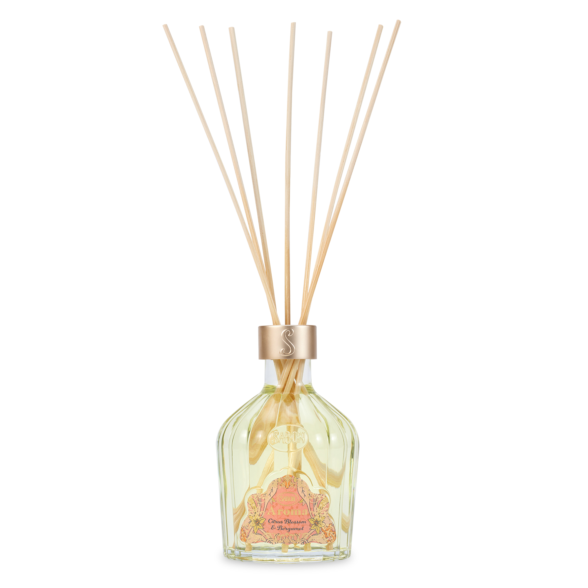 Citrus Blossom & Bergamot Aroma Reed Diffuser 8.3oz (245mL) - Natural Home Fragrance for Living Room, Bedroom & Office