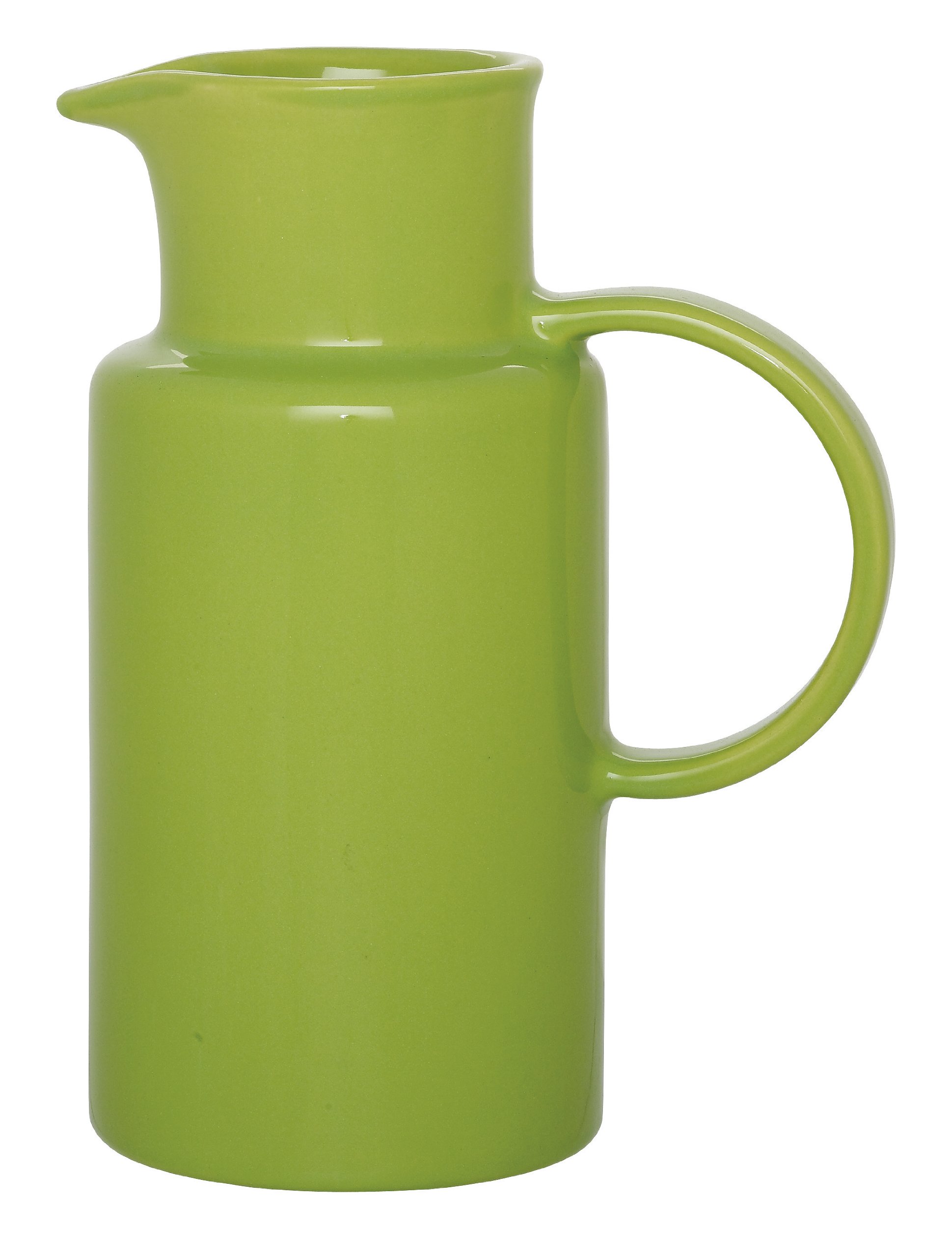Emile Henry 1.6-Quart Green Apple Pitcher - Premium Ceramic Water Pitcher for Iced Tea, Lemonade & Cold Beverages - Perfect for Summer Parties, Picnics & Outdoor Dining