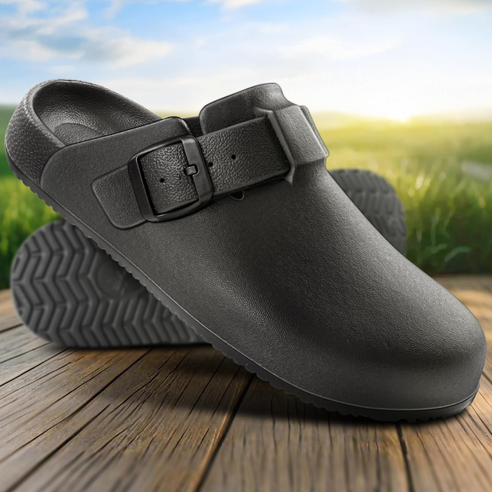 BigAnt Women's Slip-On Clogs - Comfortable Nurse Shoes & Garden Work Mules for Women | Perfect for Healthcare Professionals, Outdoor Gardening & Casual Wear