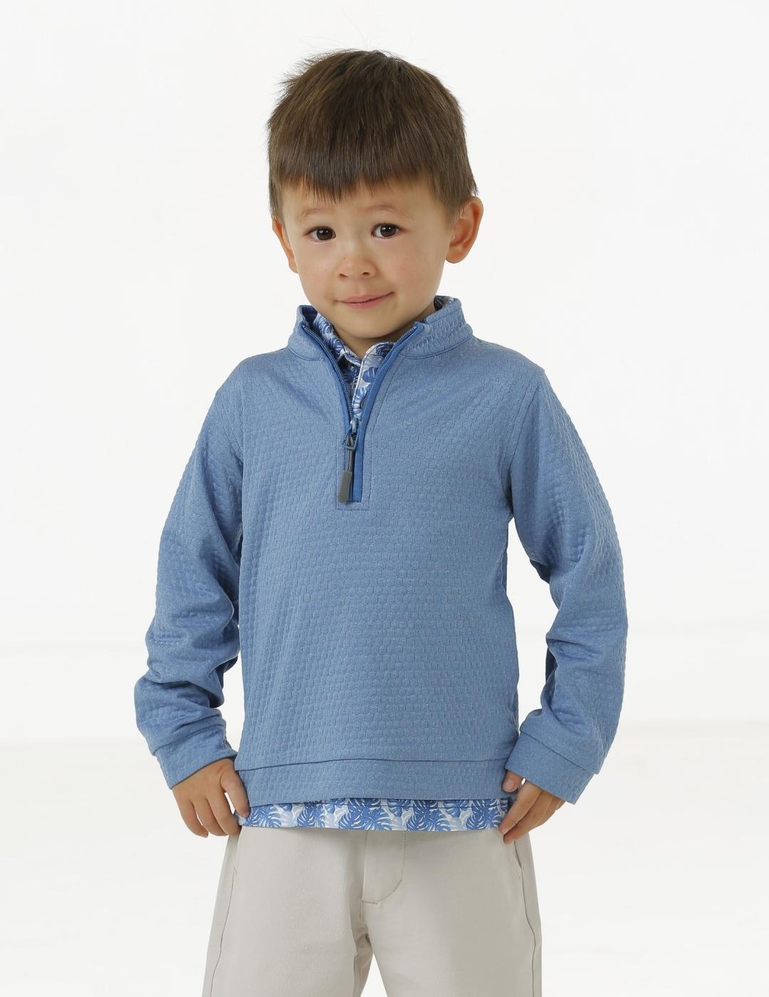 Bodhi Toddler Boys' Pullover Hoodie - Soft Cotton Fleece Sweatshirt for Kids | Perfect for Playdates, Preschool & Outdoor Adventures