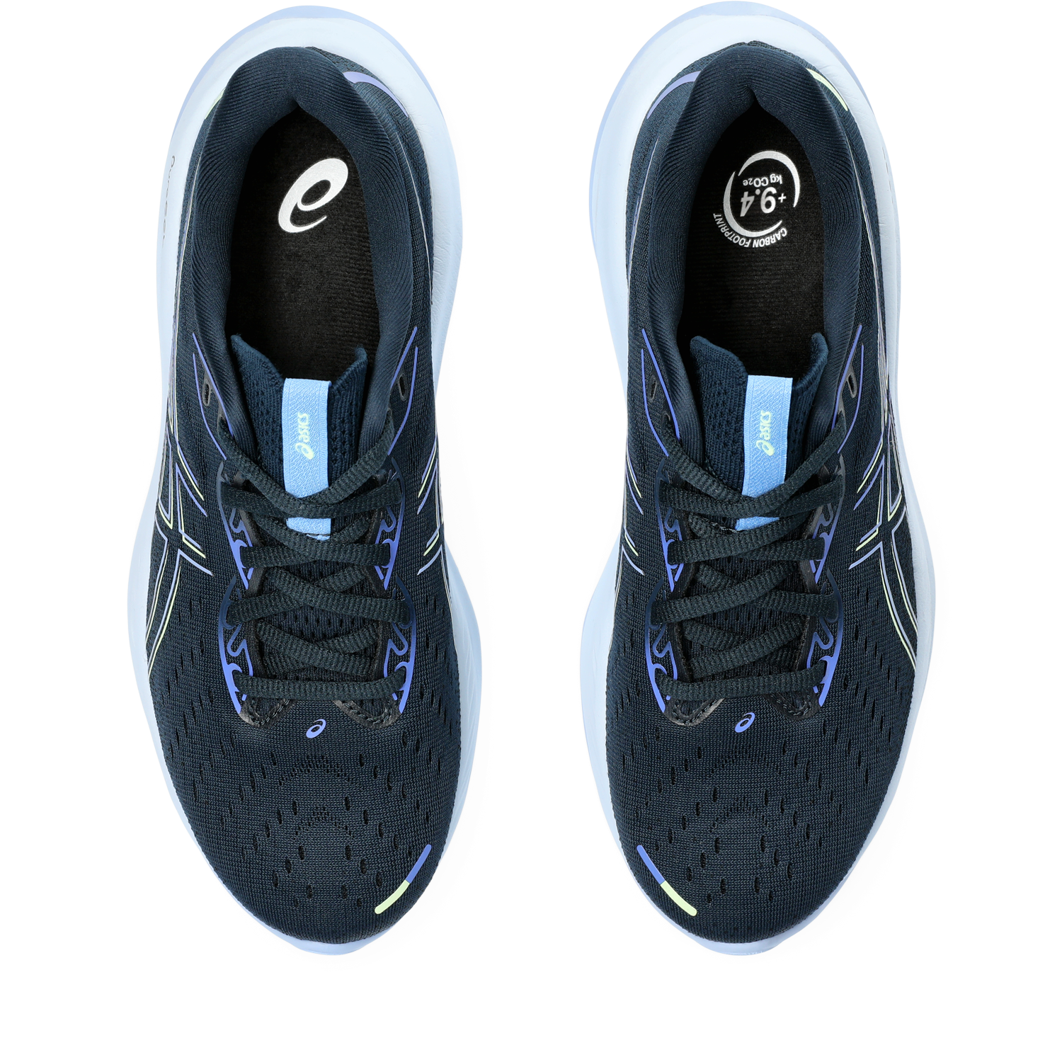 Women's ASICS Cumulus 26 WIDE Running Shoes - 400 French Blue/Light Sapphire - Lightweight Cushioned Sneakers for Women with Wide Feet - Perfect for Road Running, Jogging & Gym Workouts