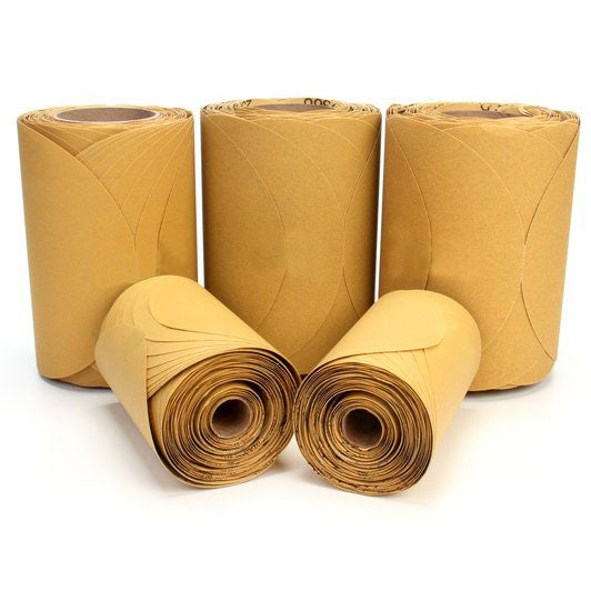 3M 55562 236U 120G 6-Pack Sanding Paper Disc Roll - 6 Inch Abrasive Discs for Wood, Metal & Auto Sanding - Perfect for DIY Projects & Professional Use