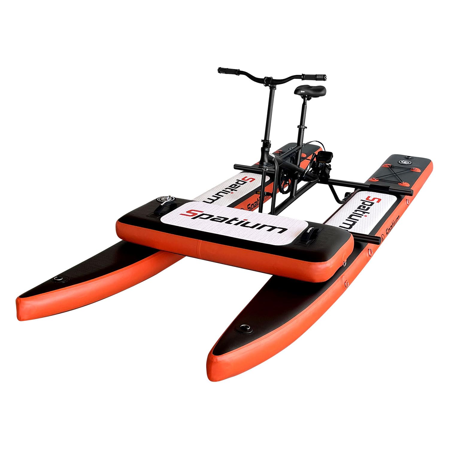 **Inflatable SUP Water Bike - Portable Pedal Boat for Lakes & Rivers, 1-Person Inflatable Kayak with Paddle Board, Perfect for Fishing & Water Recreation + Non-Slip Mat**    *(Great for solo adventures, fishing trips, or relaxing on calm waters!)*