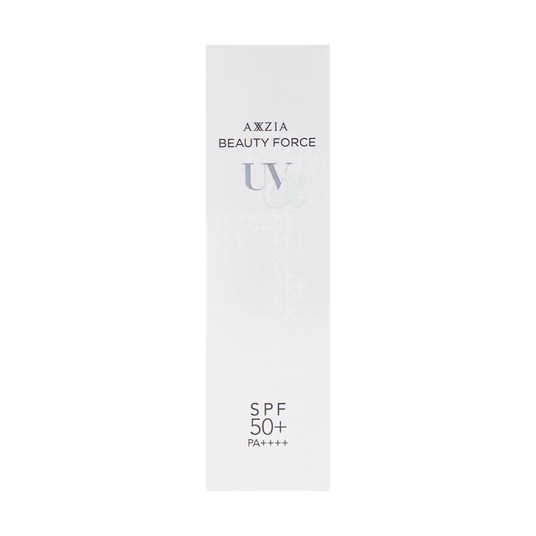 AXXZIA Beauty Force UV Alpha SPF50+ Triple Sunscreen Cream 40g - Broad Spectrum Face & Body Sun Protection for Daily Use, Outdoor Activities & Beach Days