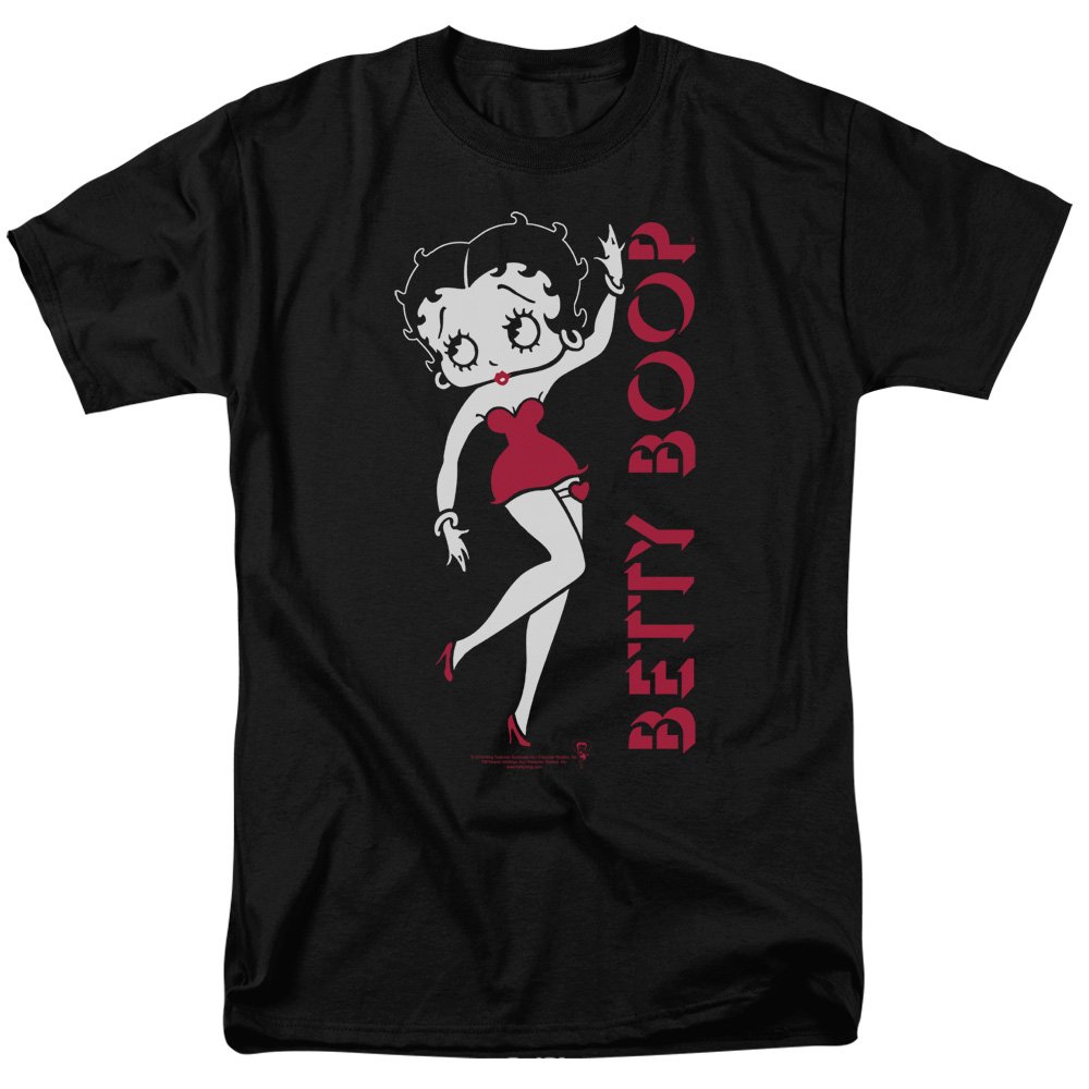 Betty Boop Men's Classic T-Shirt - Vintage Cartoon Graphic Tee for Casual Wear & Retro Fashion Lovers