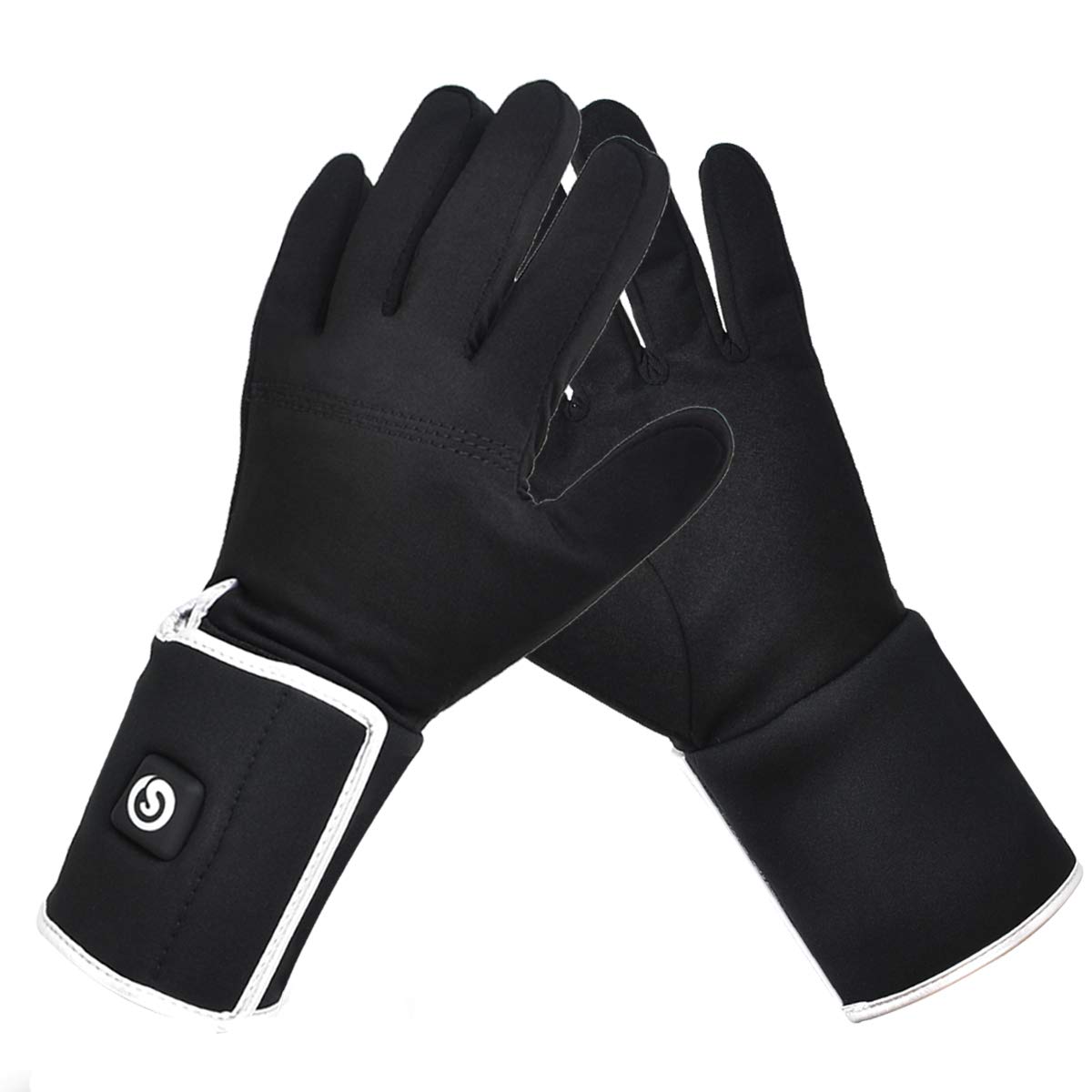 Rechargeable Electric Heated Glove Liners for Men & Women - Battery-Powered Hand Warmers for Camping, Hiking, Skiing & Winter Outdoor Activities