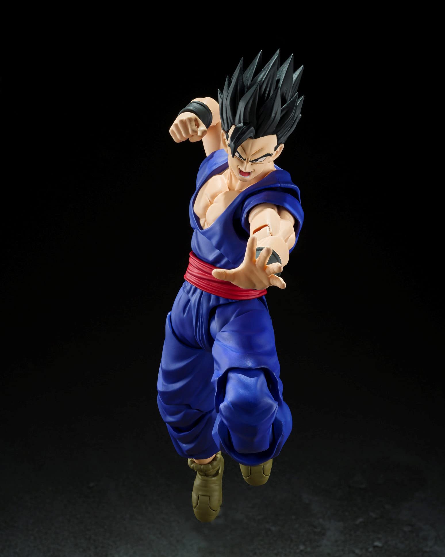 TAMASHII NATIONS Dragon Ball Super: Super Hero Ultimate Gohan S.H.Figuarts Action Figure by Bandai Spirits - Anime Collectible for Display & Play | Perfect for Fans, Gift Giving & Home Decor