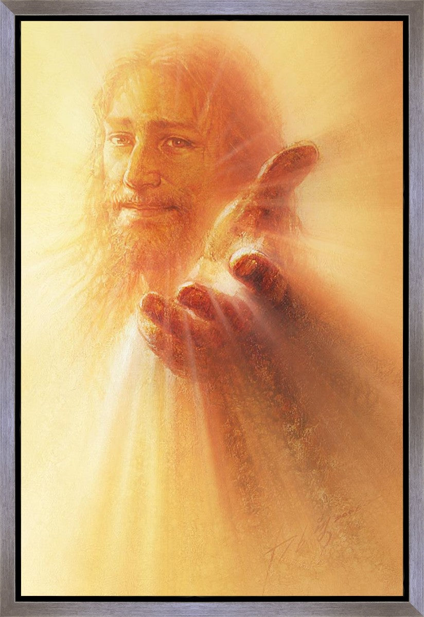 His Hand is Stretched Out Still - Inspirational Christian Wall Art Canvas Print - Perfect for Home Decor, Church, or Office Inspiration