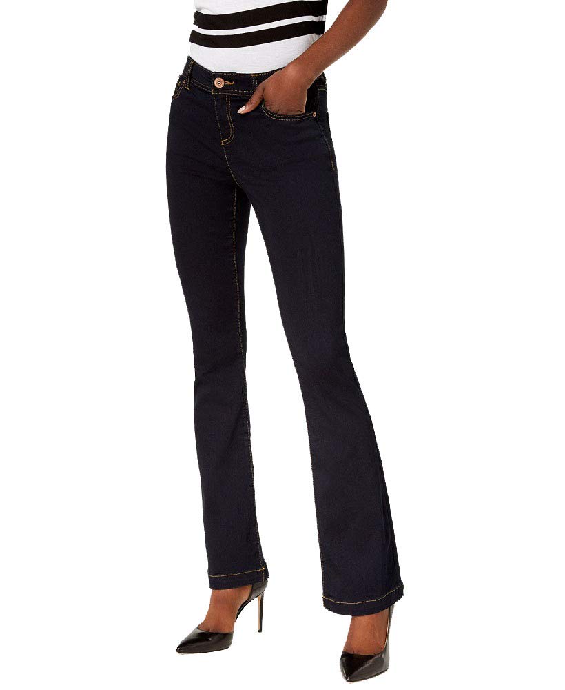 INC International Concepts Petite Bootcut Jeans for Women - Comfortable Stretch Denim Pants with Flared Leg | Perfect for Casual Wear, Office & Night Out