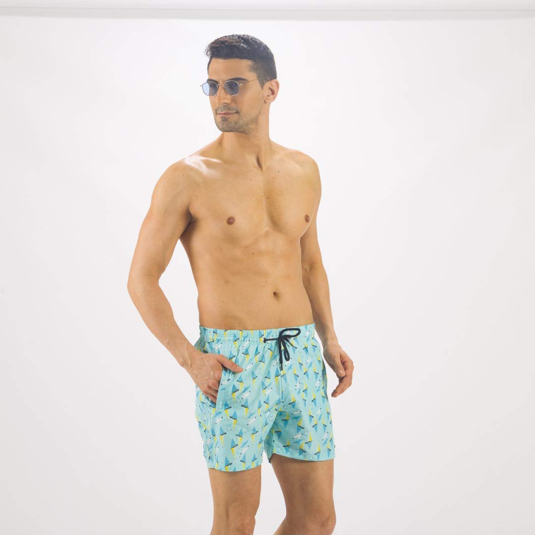 Men's Quick Dry Swim Trunks with Liner - Beach & Pool Essentials