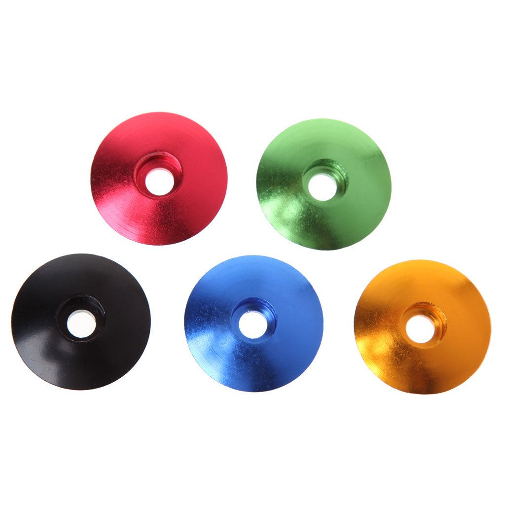 PURPLELILY 28.6mm Bike Stem Cover - Aluminum Alloy Dustproof Headset Cap for Mountain & Road Bikes | Cycling Accessories for Enhanced Protection & Style