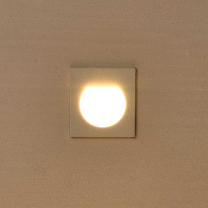 Arch Warm White 3000K 240V Step Light - Dimmable LED Stair Lighting for Indoor/Outdoor Stairs, Hallways, and Pathways | Energy Efficient & Weather Resistant