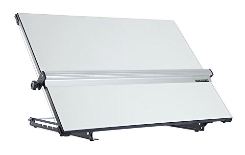 A2 Drawing Board with Carrying Handle - Adjustable Angle Drafting Table for Artists & Architects - Perfect for Sketching, Technical Drawing & Classroom Use