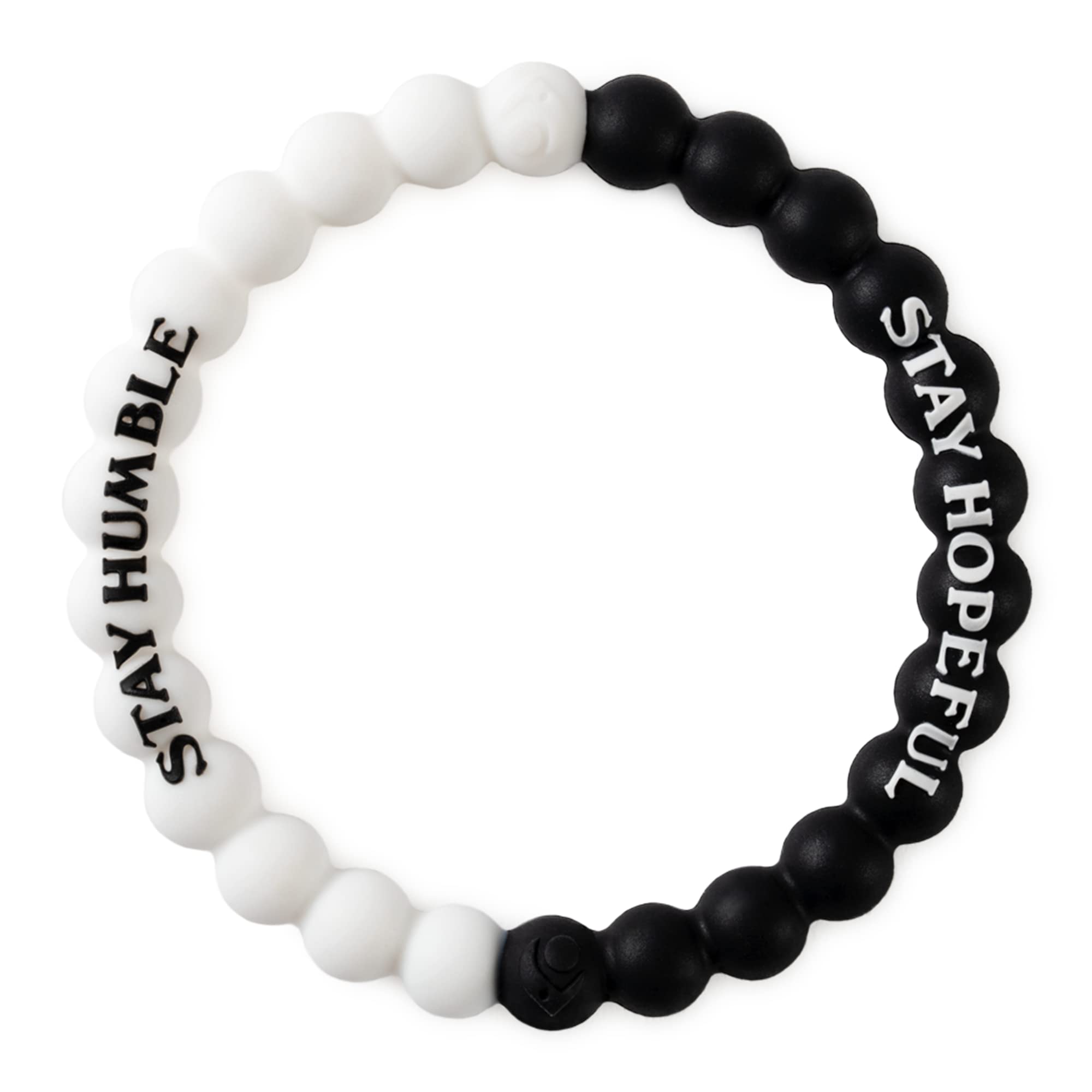 Lokai Silicone Beaded Bracelet for Women & Men - Adjustable Fashion Jewelry for Balance & Hope | Perfect for Everyday Wear, Yoga, Meditation & Gifts