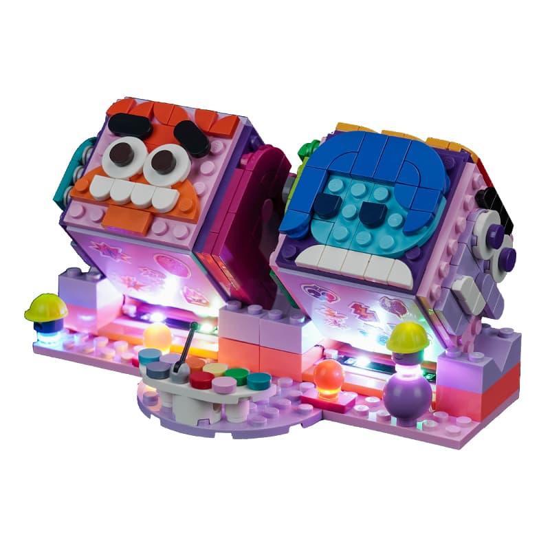 LEGO Disney Inside Out 2 Mood Cubes 43248 Light Kit - LED Lighting Set for Building Blocks - Perfect for Display & Nighttime Play
