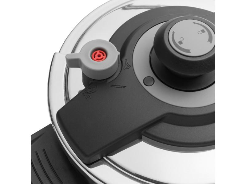 BergHOFF Essentials 6.3 Qt Stainless Steel Pressure Cooker - 18/10 Stainless Steel, Quick & Safe Cooking for Soups, Stews & Meals | Perfect for Home Chefs & Meal Prep