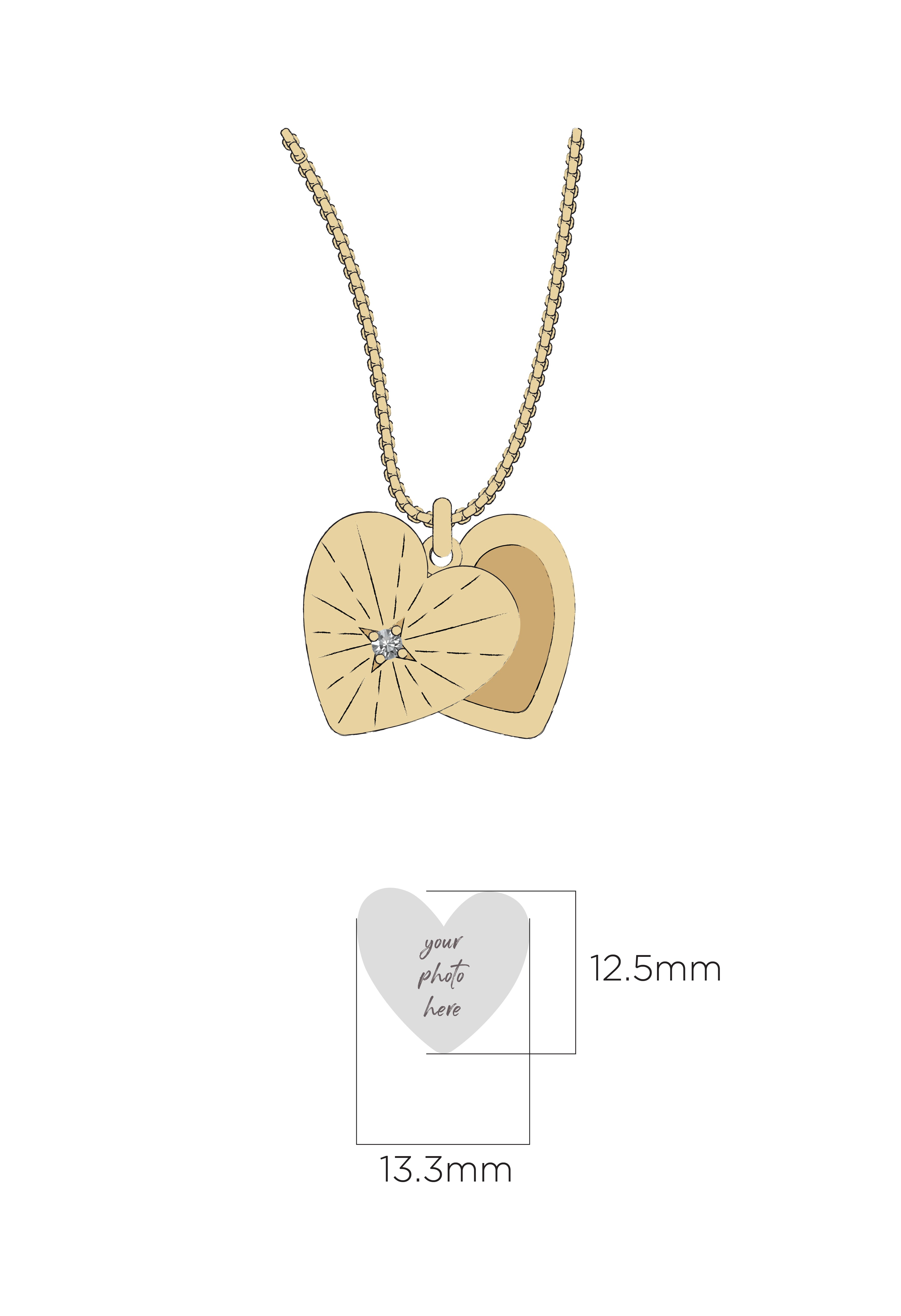 Elegant Swivel Heart Locket Necklace - Sterling Silver Engravable Pendant for Women - Perfect for Valentine's Day, Anniversary & Romantic Gifts