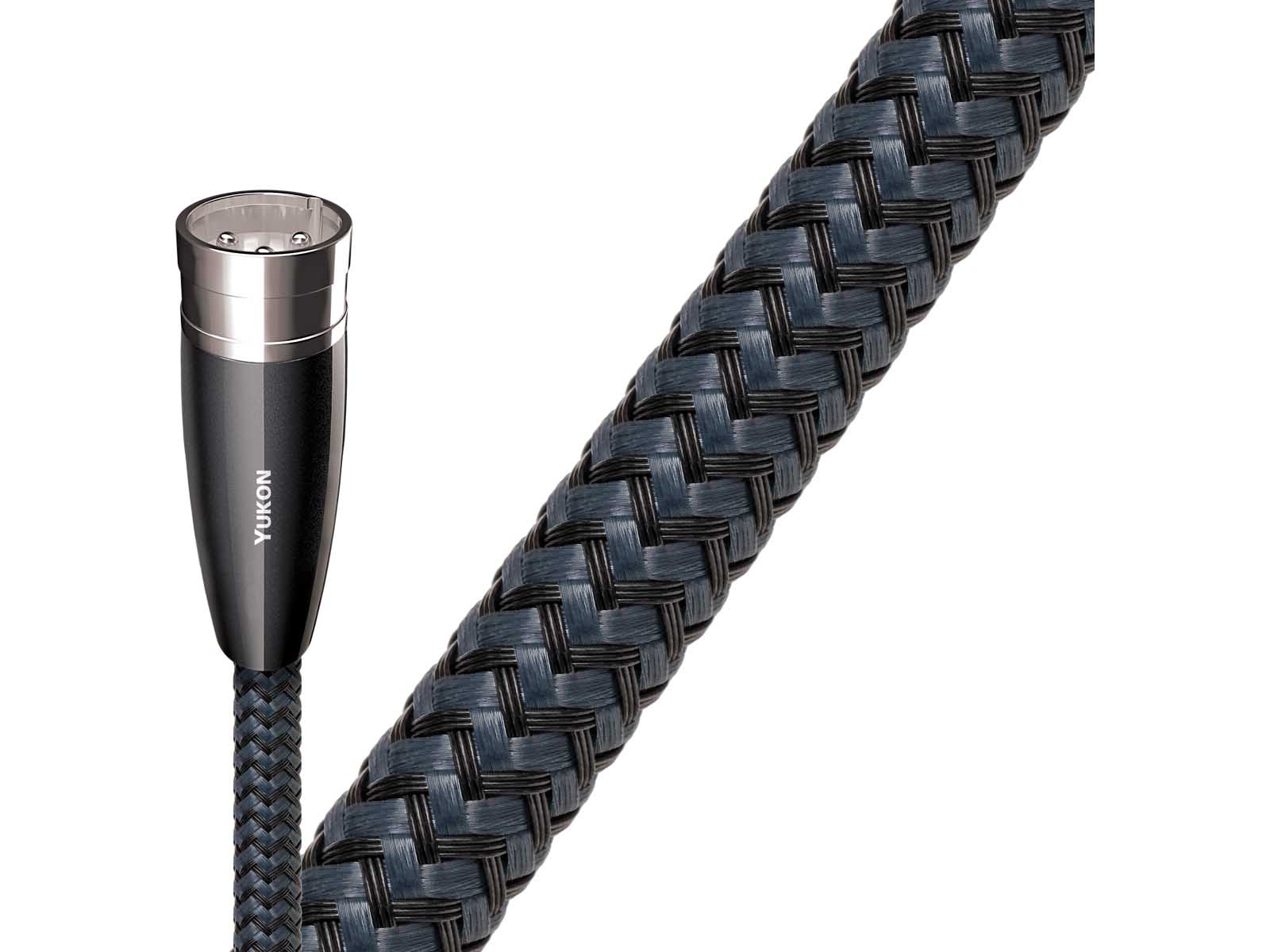 Audioquest Yukon XLR Balanced Interconnect Cable - High-Performance Audio Cable for Studio & Home Theater Systems - Perfect for Professional Recording & Hi-Fi Music Listening