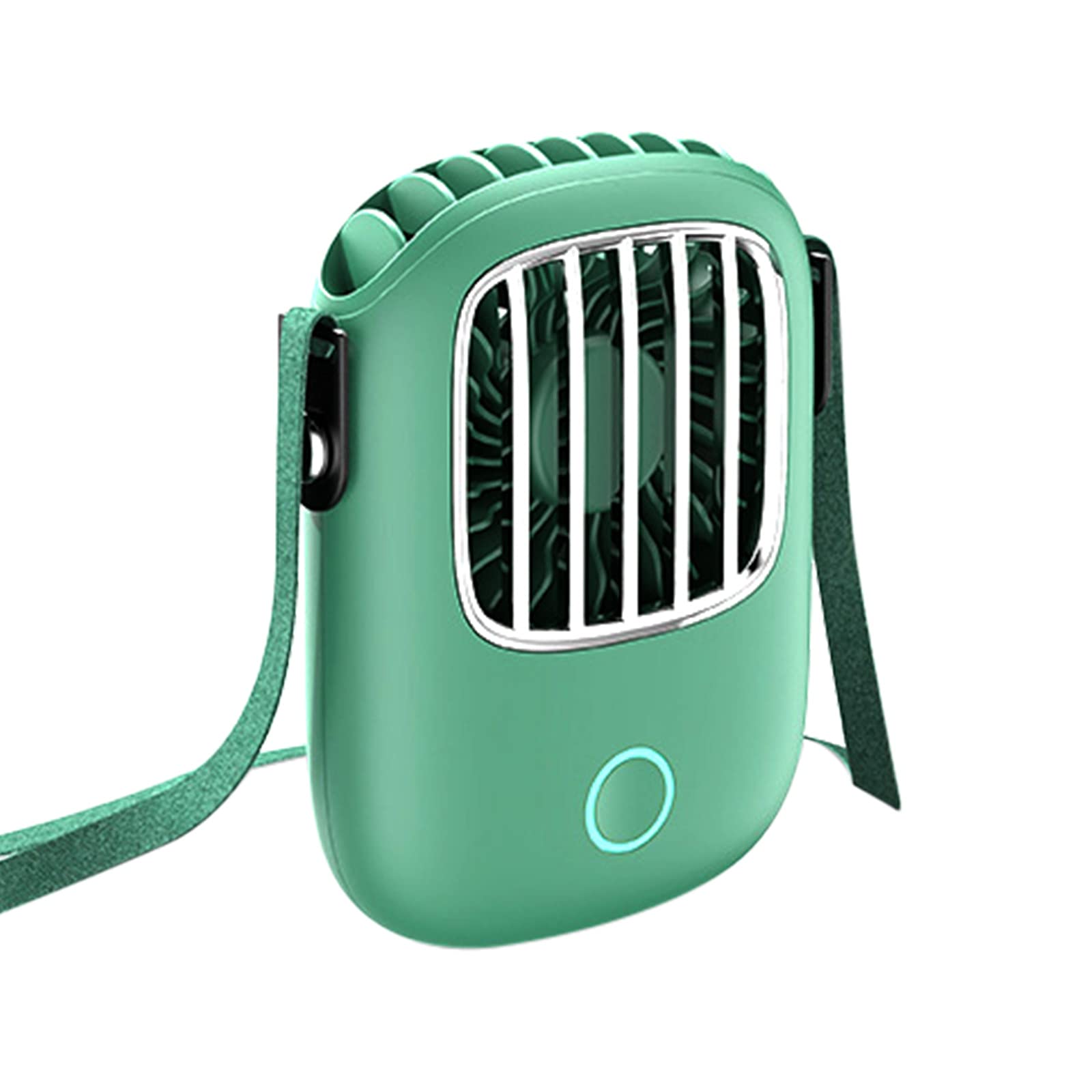 LLTT Portable Handheld Fan - Mini USB Rechargeable Personal Cooling Fan with Neck Strap, Battery Operated for Office Desk, Travel, Outdoor, Gym & Home Use