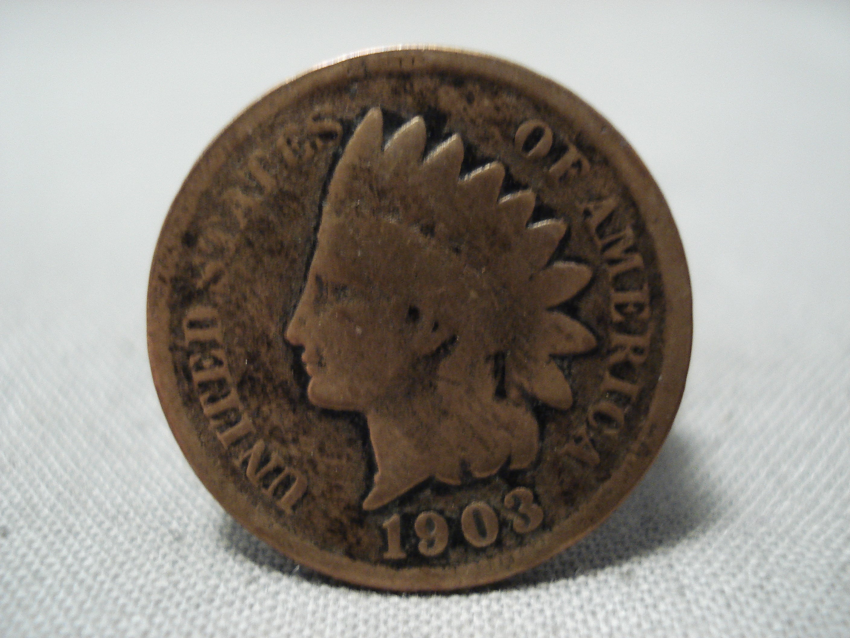 1903 Navajo Indian Head Penny Sterling Silver Ring - Vintage Native American Jewelry for Men & Women - Perfect for Western, Boho & Tribal Fashion