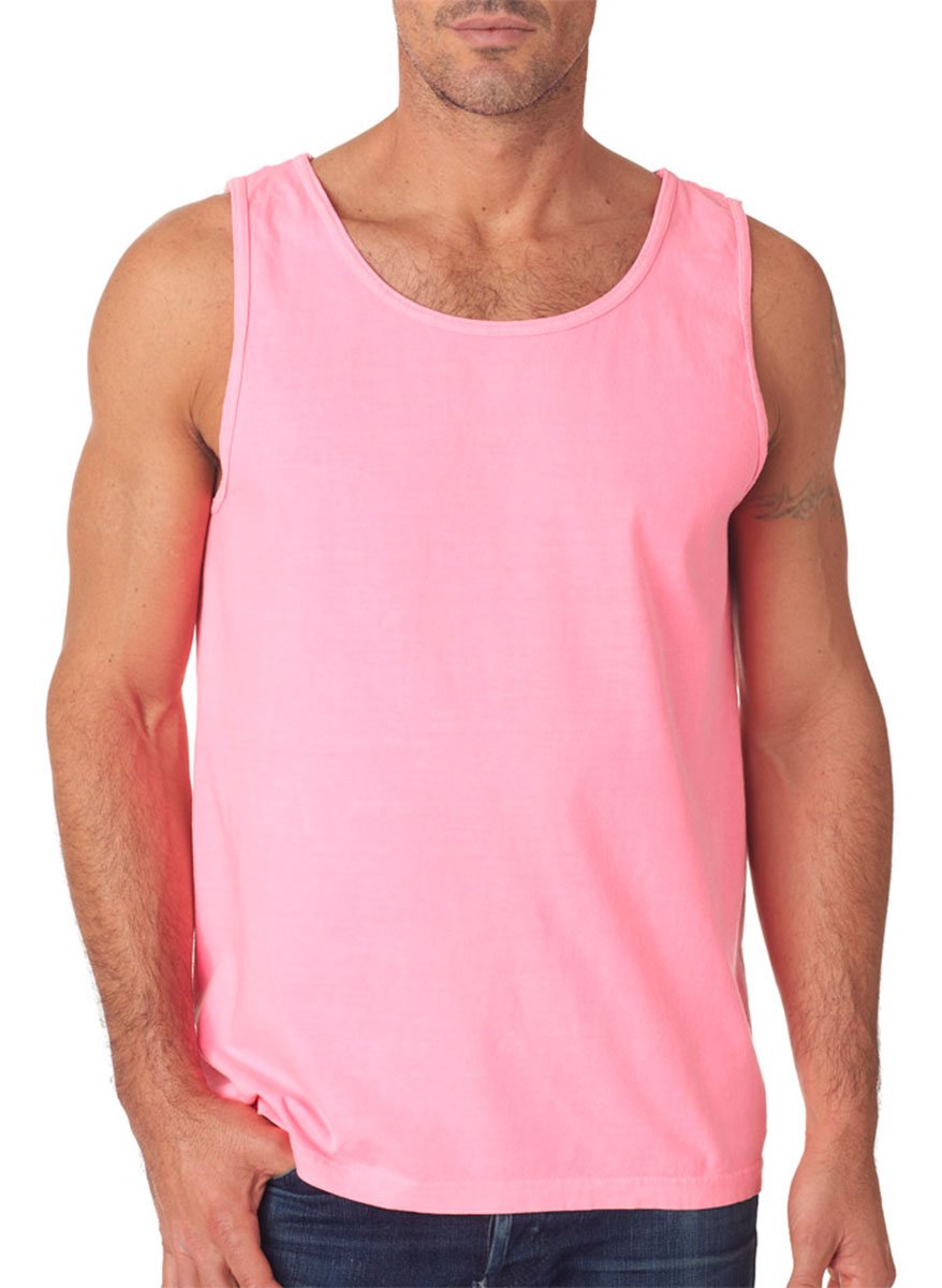Comfort Colors C9360 Ringspun Garment-Dyed Cotton Tank Top for Women - Soft Breathable Summer Casual Wear for Beach, Gym & Everyday Outfits