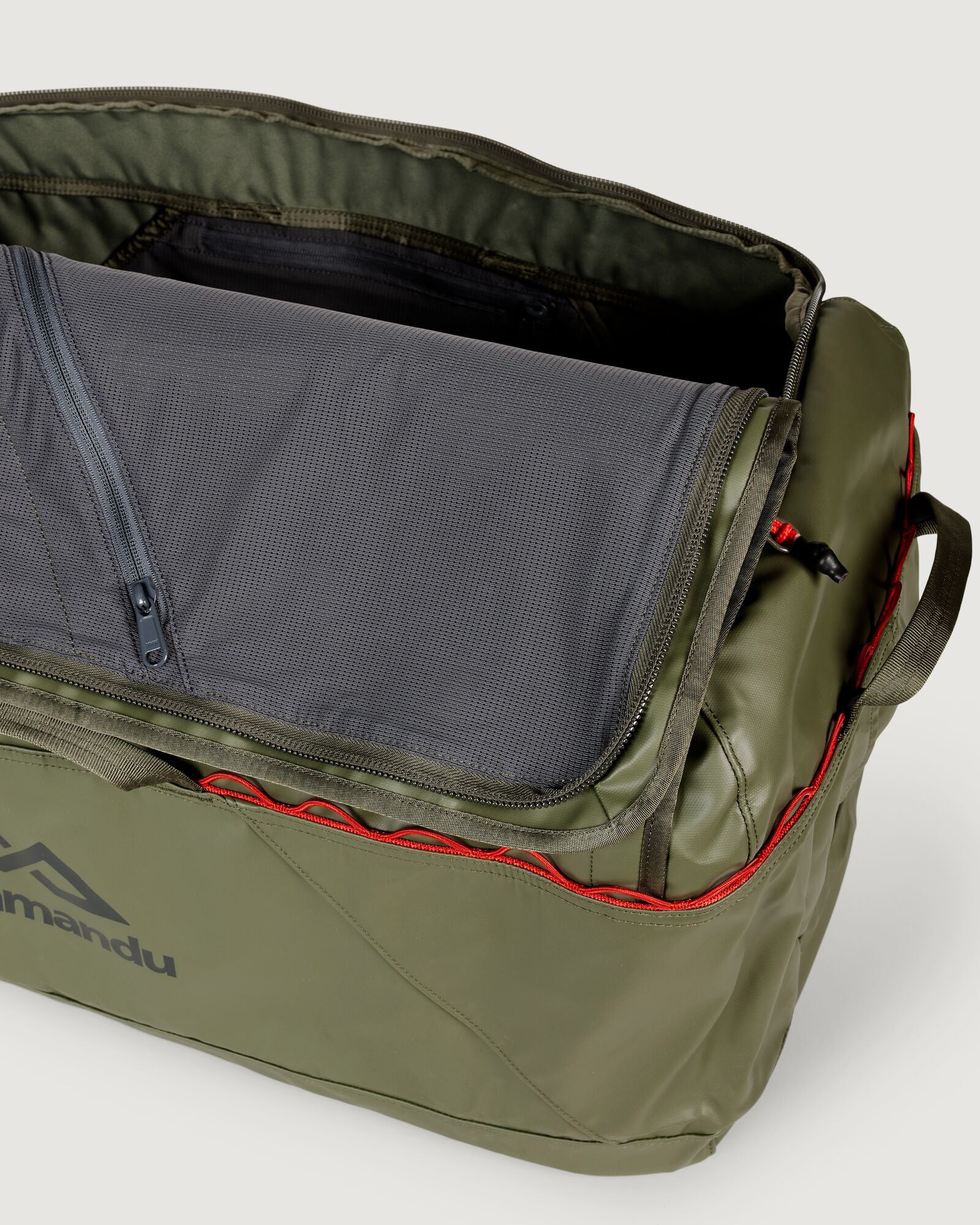 Indus Duffel 90L Travel Bag - Large Capacity Waterproof Duffle for Camping, Hiking & Outdoor Adventures | Beech Color