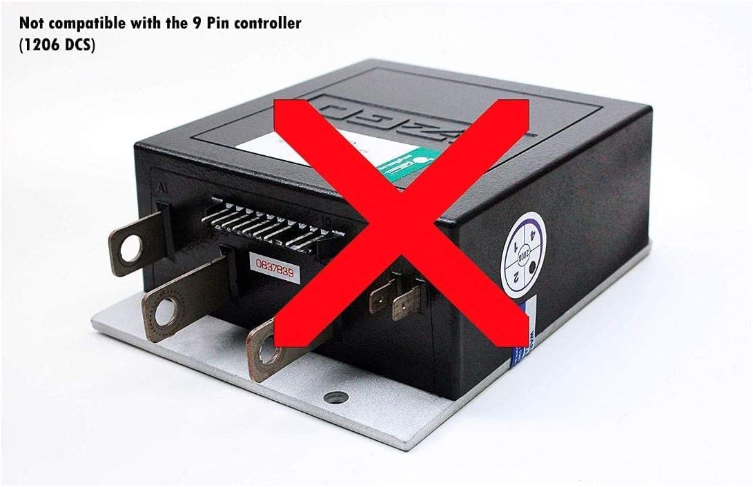Upgraded 36V 350A Golf Cart Speed Controller for E-Z-GO Medalist & TXT Models - 36 Volt 1206-4301 Replacement - High Performance Electronic Speed Controller for Smooth Golf Course Rides & Neighborhood Cruising