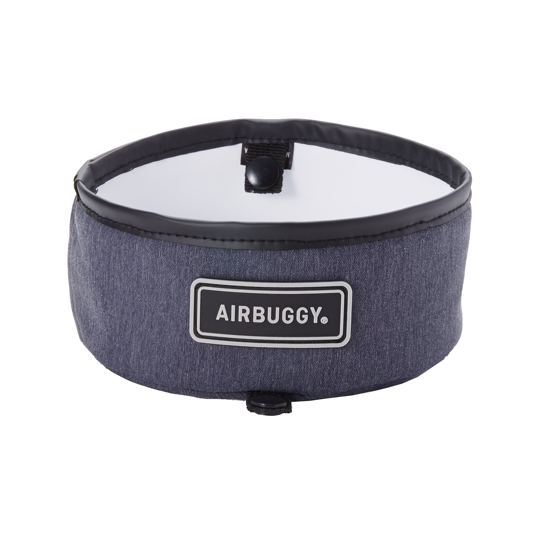 Portable Collapsible Travel Bowl - Durable Denim Fabric for Dogs & Cats - Perfect for Camping, Hiking & Outdoor Adventures