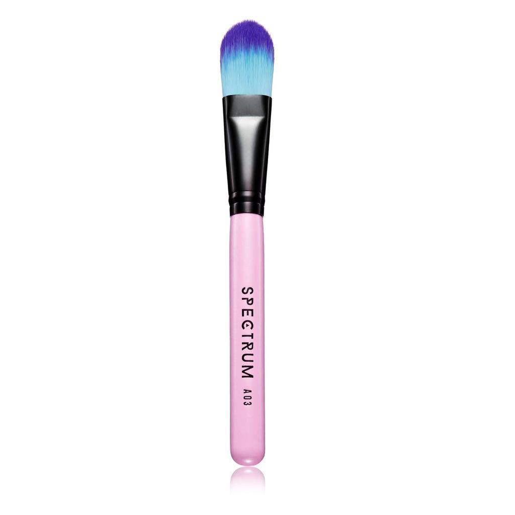 Professional Spectrum Brushes - Oval Foundation Makeup Brush Set for Flawless Liquid & Cream Application | Perfect for Daily Makeup, Contouring & Blending
