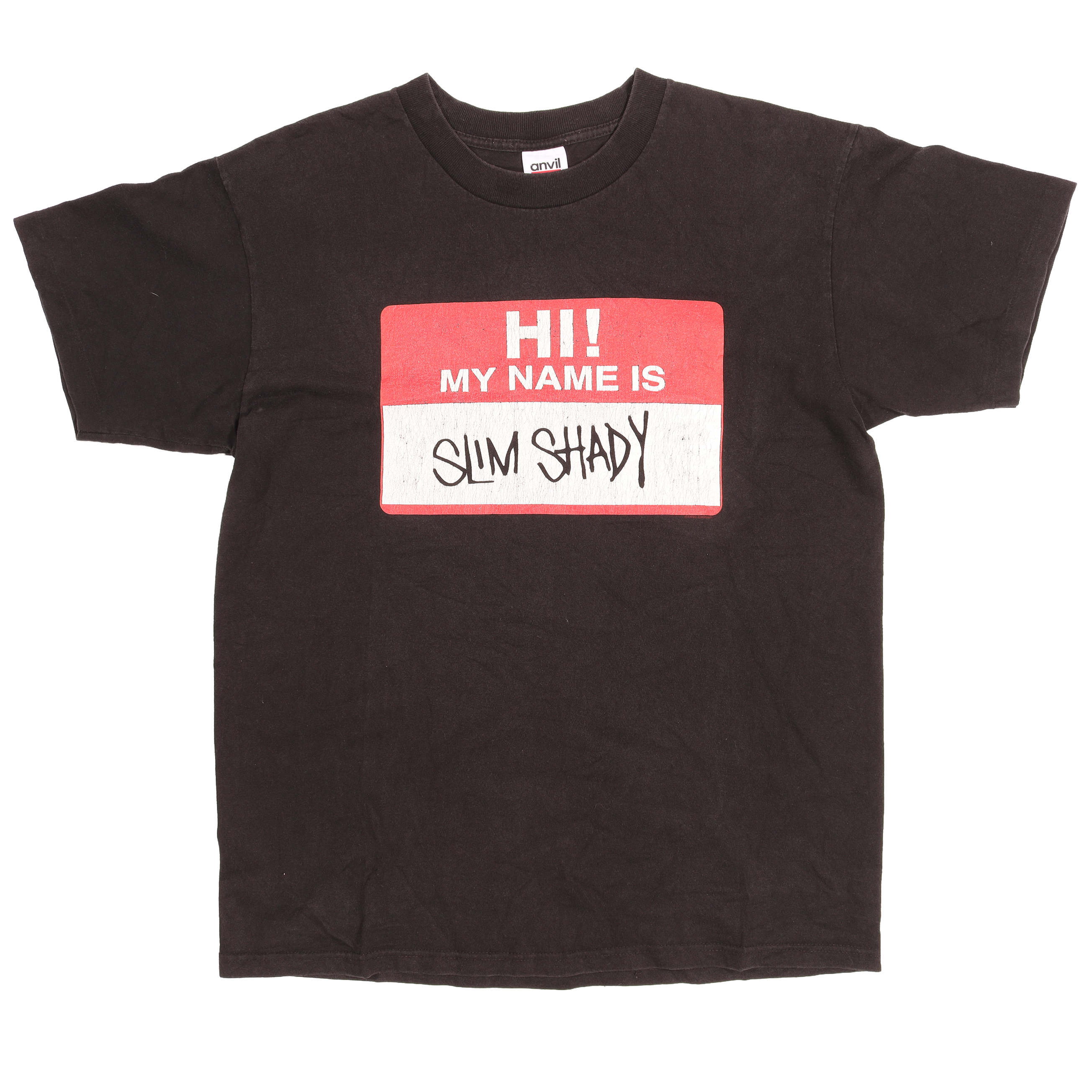 Vintage 1990s Slim Shady Eminem T-Shirt - Retro Rap Music Fan Tee for Concerts & Streetwear