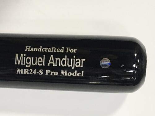 Miguel Andujar Autographed Marucci Game Bat - New York Yankees Rookie Signed Baseball Bat with COA - Perfect for MLB Collectors & Yankees Fans Display