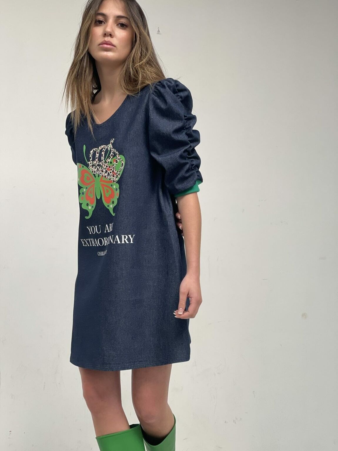 Straight Denim Robe - Elegant and Unique Women's Jean Dress for Casual Wear | Perfect for Everyday Outfits, Lounging at Home, and Stylish Streetwear