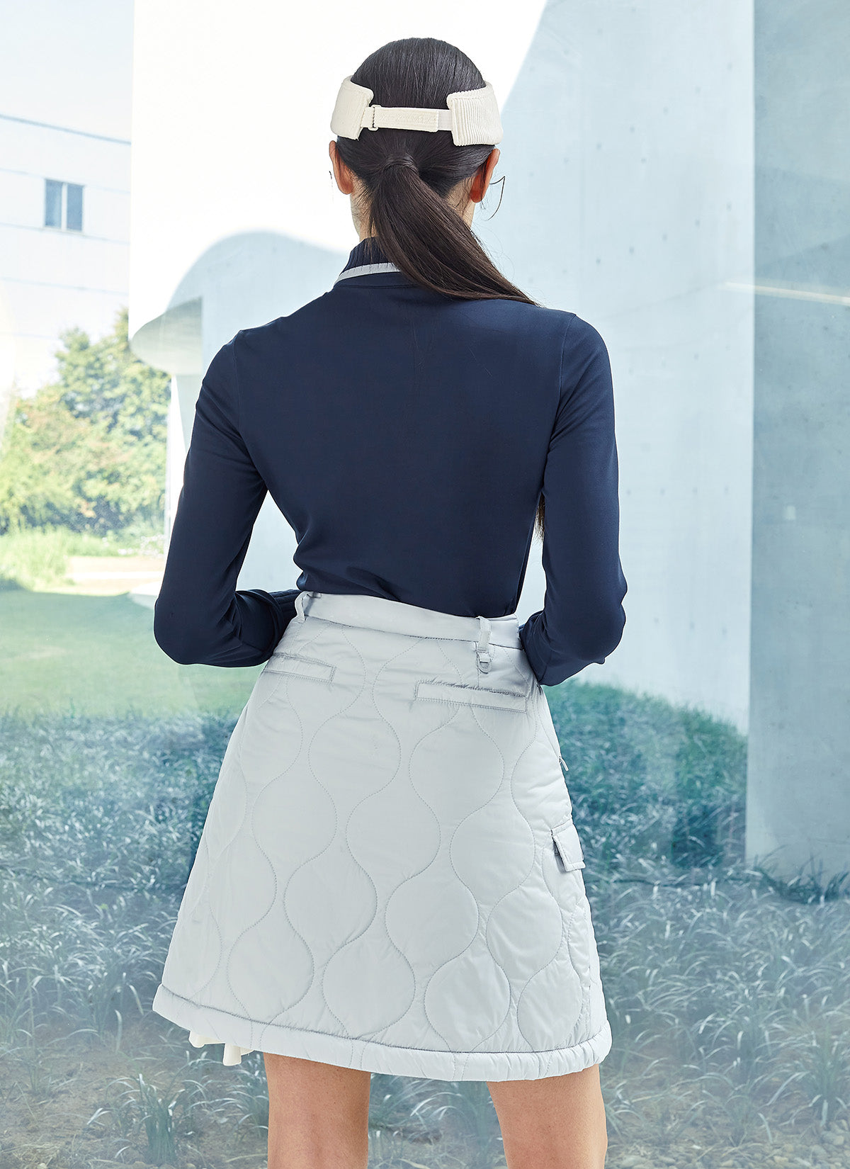 Quilted Cover Up Wrap Skirt for Women - Stylish Beachwear, Swimwear Cover Up, Summer Fashion Skirt for Vacation & Poolside Lounging