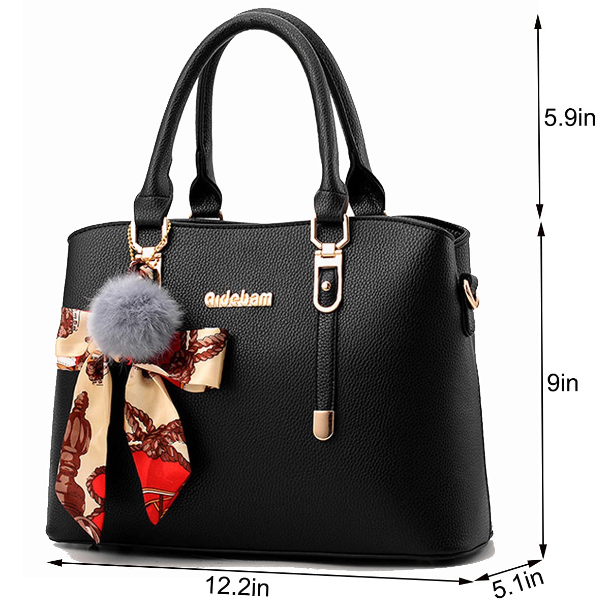 Stylish Women's Satchel Purses & Handbags - Shoulder Tote Bags, Crossbody Bags & Wallets Set | Perfect for Work, Travel & Everyday Use