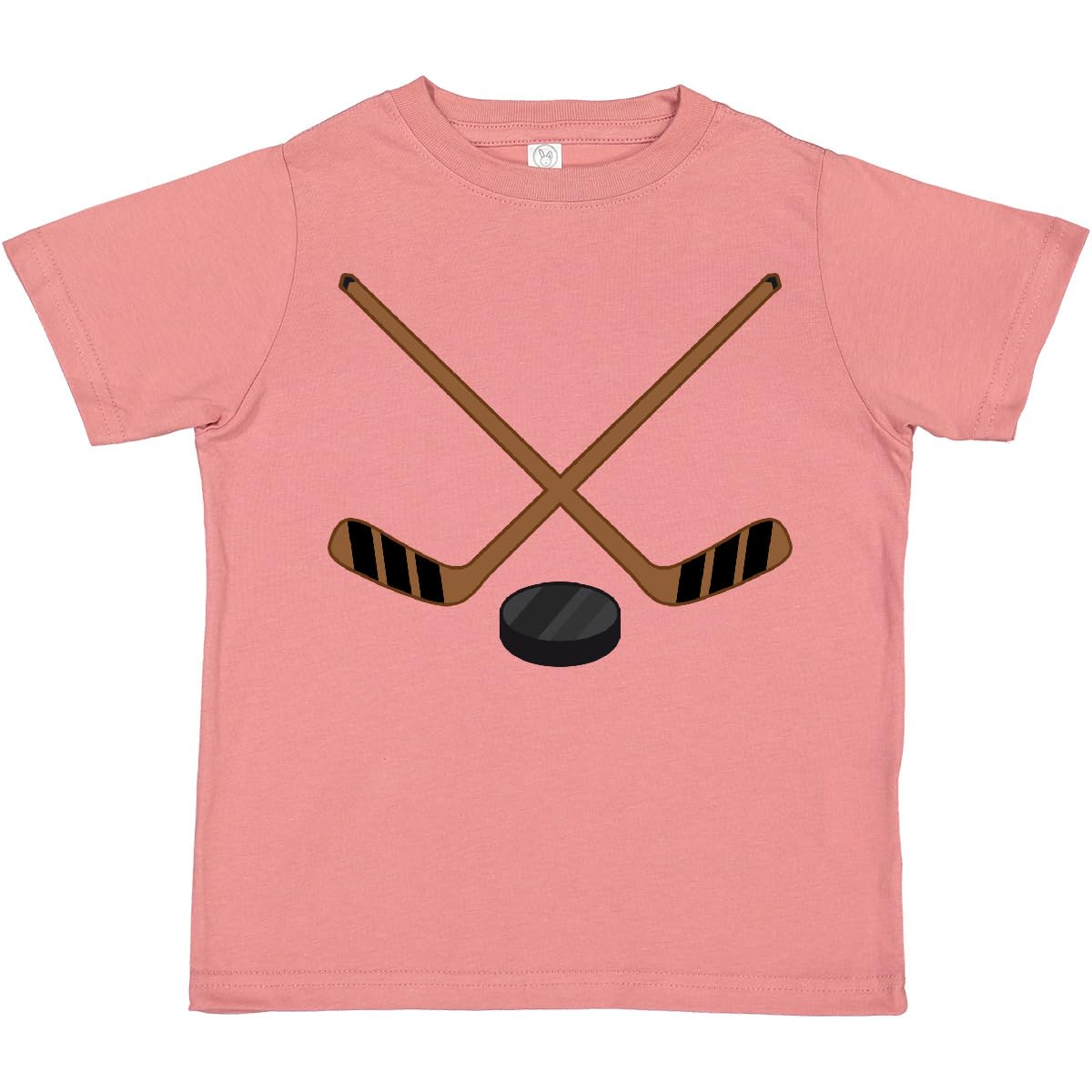 Inktastic Hockey Sticks Toddler T-Shirt - Cute Hockey Fan Outfit for Kids, Boys & Girls - Perfect for Game Day, Birthday Parties & Sports Events
