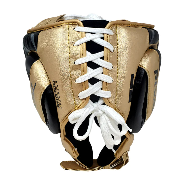 RIVAL RHG100 Professional Boxing Headgear - Premium Protective Gear for Training & Sparring (Ideal for Boxing, MMA, Muay Thai & Kickboxing)