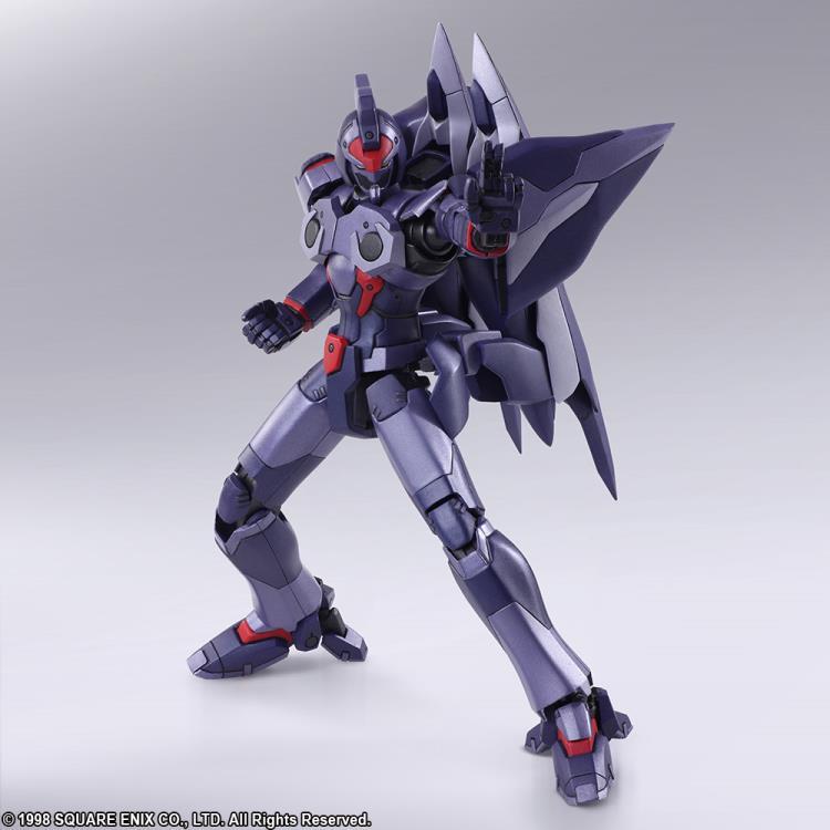 Xenogears Weltall Action Figure by Square Enix - Bring Arts Collectible Model for Anime Fans & Gamers - Perfect for Display, Cosplay, and Gift Giving