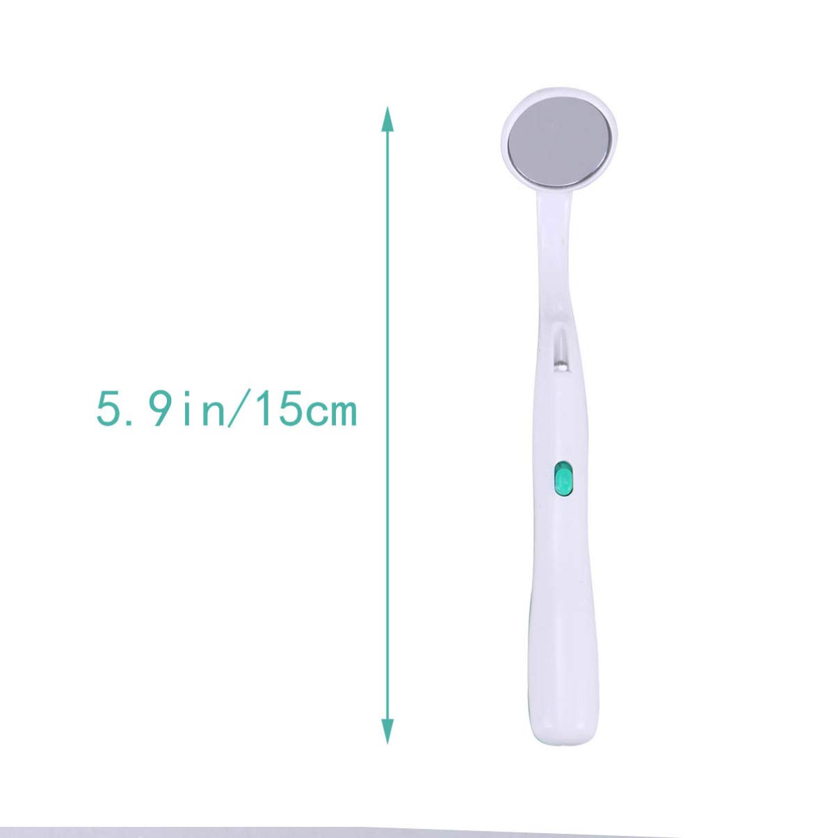 EXCEART LED Dental Mirror with Light - Anti Fog Teeth Inspection Mirror for Dentists & Oral Care - Perfect for Home Dental Kits, Professional Exams & Orthodontic Checkups