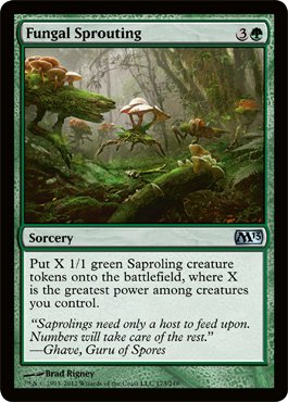 Magic: The Gathering - Fungal Sprouting (173) - MTG 2013 Core Set Card - Collectible Trading Card Game for Deck Building & Strategy Play