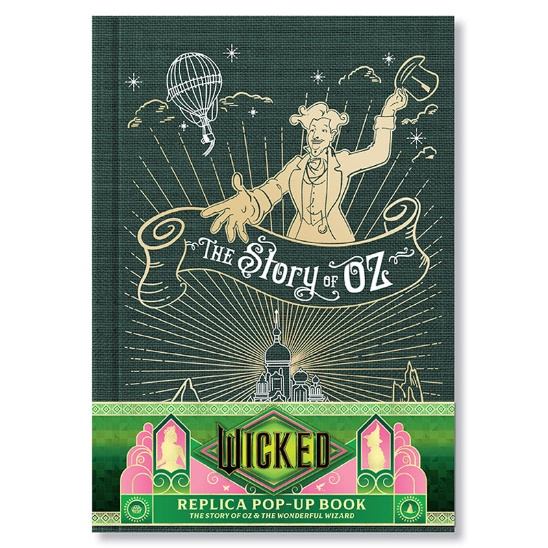Wicked: The Story of Oz & The Wonderful Wizard - Collectible Pop-Up Book Replica | Perfect for Fans, Gifts & Home Decor