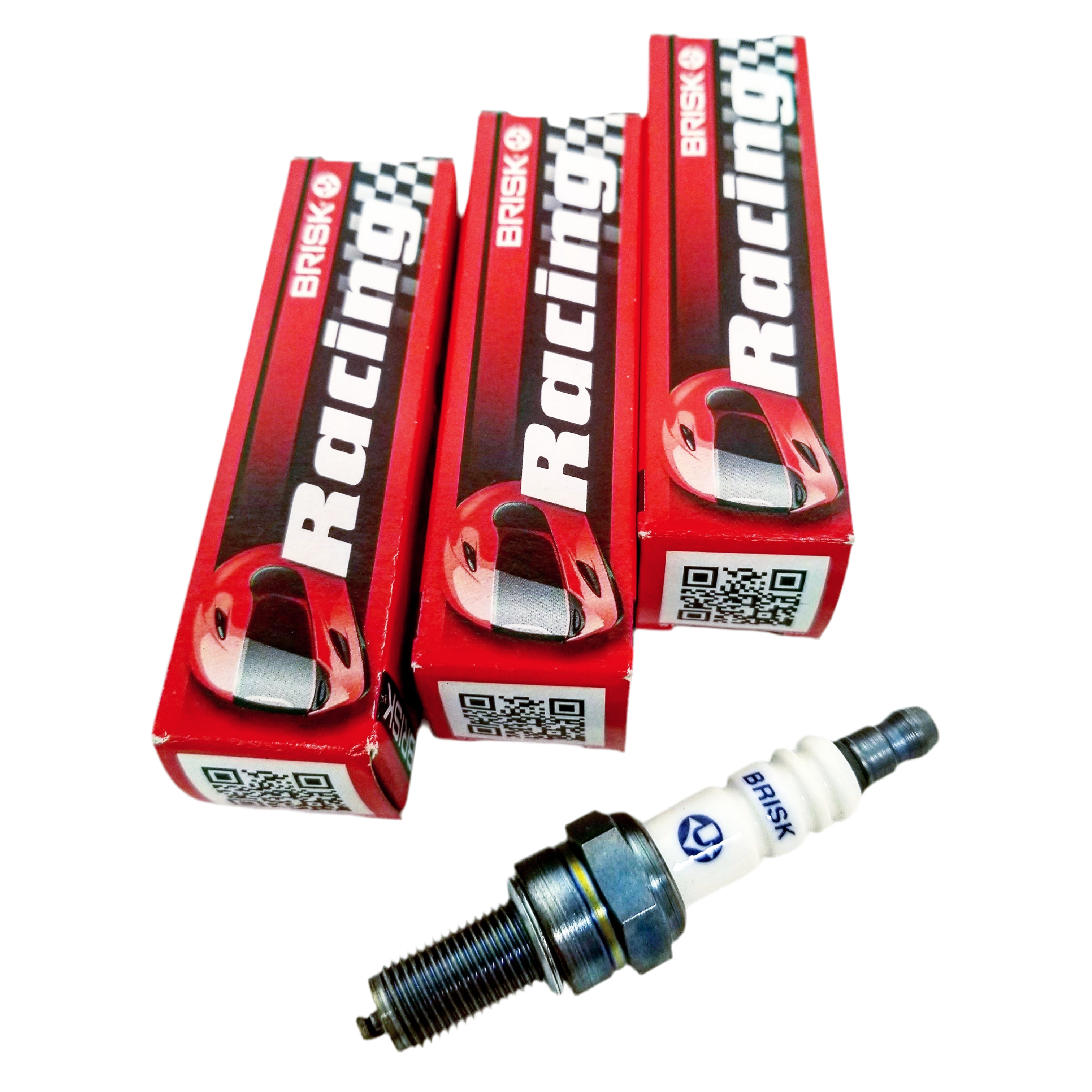 Brisk Racing Spark Plugs for Yamaha YXZ & Wildcat XX - High Performance Ignition Parts for Off-Road ATV & UTV Racing - Perfect for Dunes, Trails & Extreme Terrain