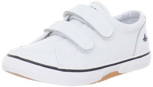Sperry Halyard Hook & Loop Boat Shoes for Toddlers & Kids - Non-Slip Waterproof Deck Shoes for Boys & Girls - Perfect for Boating, Beach & Outdoor Adventures