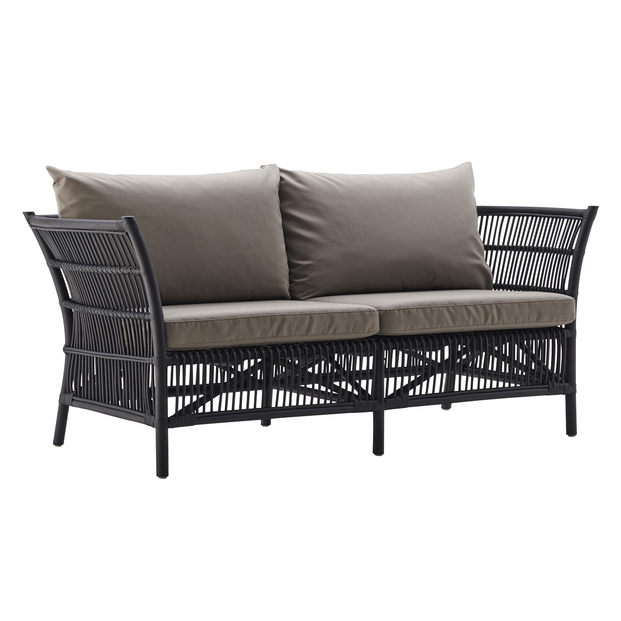 Donatello 2-Seater Sofa - Modern Fabric Loveseat for Living Room, Small Space, Apartment & Office - Comfortable Compact Couch for Relaxing & Entertaining