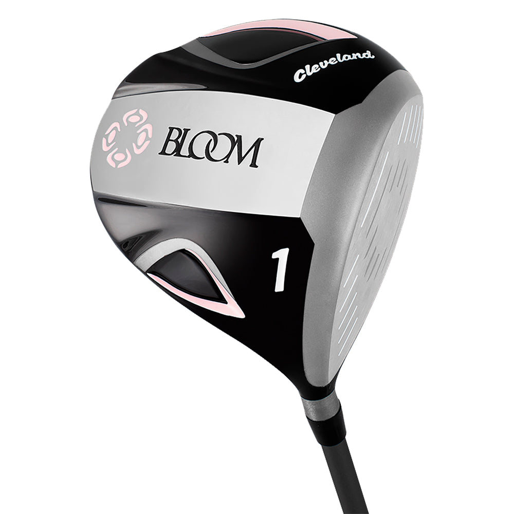 Cleveland Bloom 10-Piece Women's Right Hand Complete Golf Club Set - Perfect for Beginners & Intermediate Female Golfers on the Course